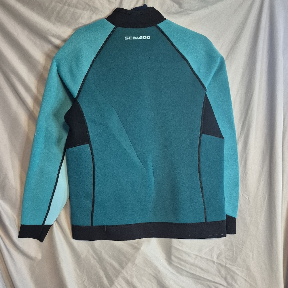 Sea-Doo Blue‎ and Black Montego Jacket Large - Picture 2 of 3